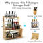 Cabinet System Bamboo Spice Rack