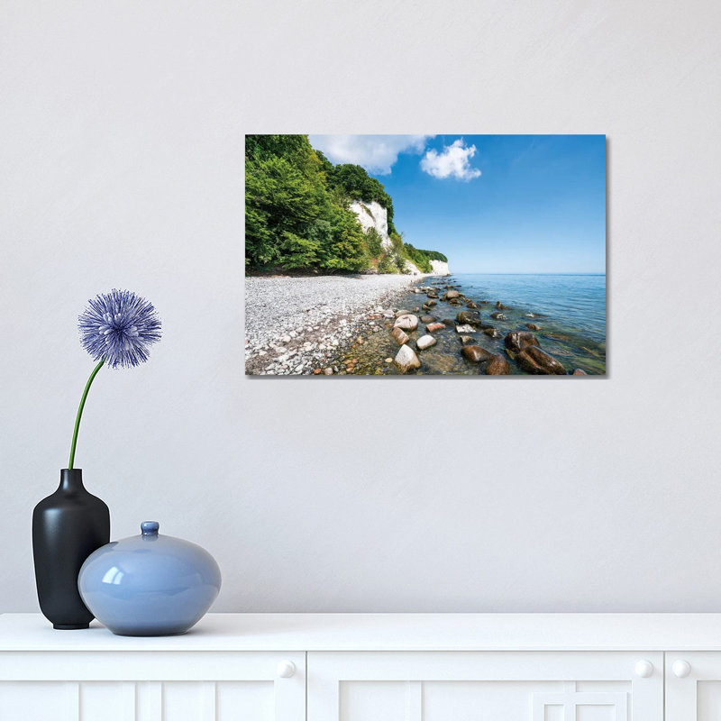 Blue Tit by BebesArts - Wrapped Canvas Gallery-Wrapped Canvas Giclée, 18" H x 12" W, Wrapped Canvas