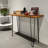 Lincolndale 42.5'' Solid Wood Top Console Table