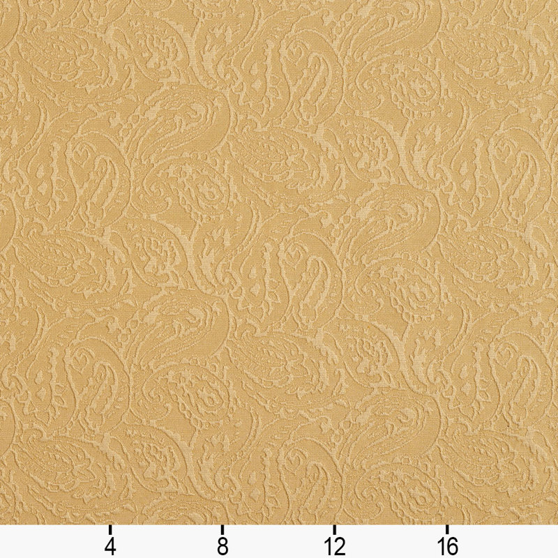 Tissu motif cachemire, Or 2