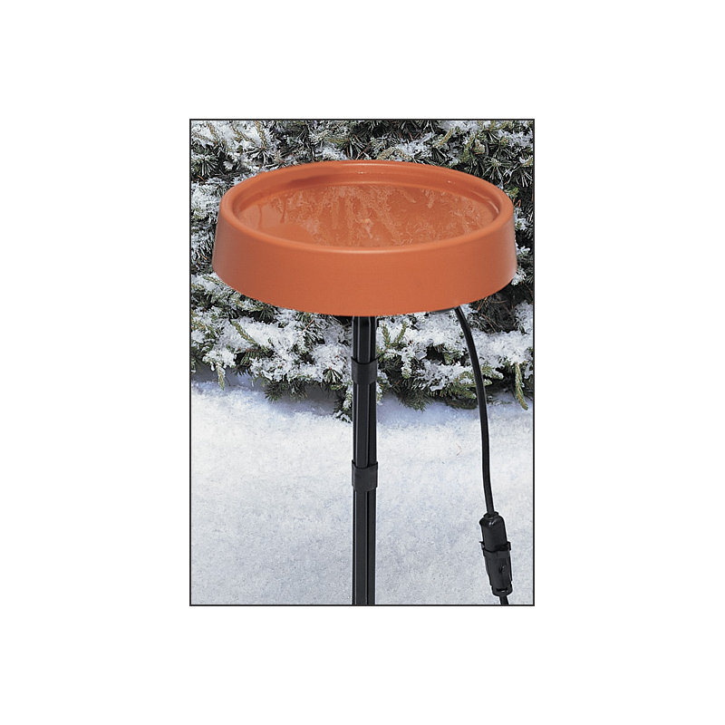 Bain d’oiseaux chauffant