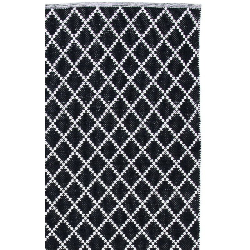 Tapis en coton tissé à plat Breckenridge, Tapis de couloir 2 pi 3 po x 9 pi