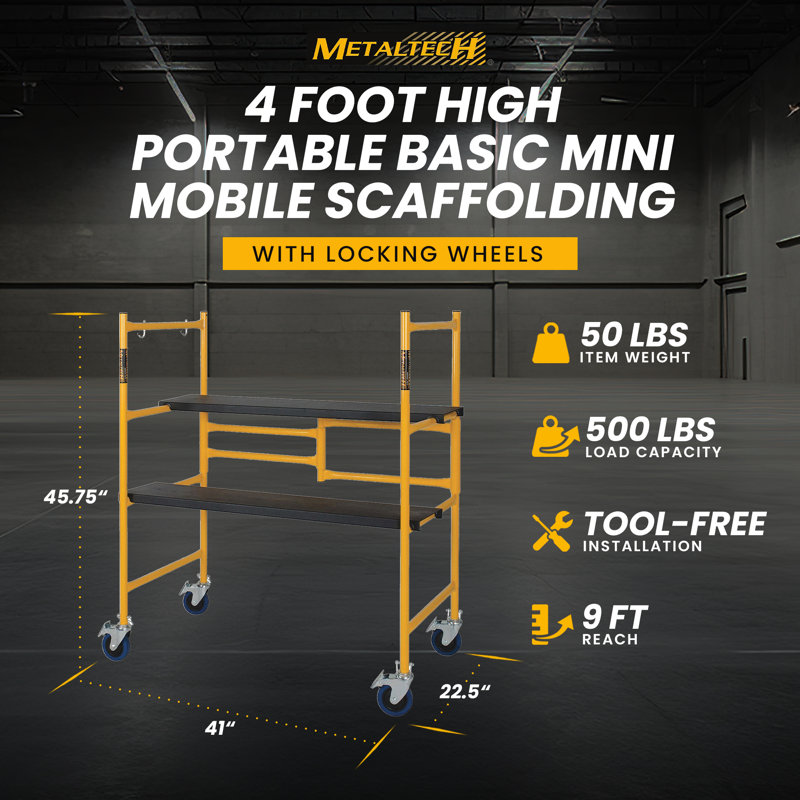 1 - Step Steel Lightweight Folding
