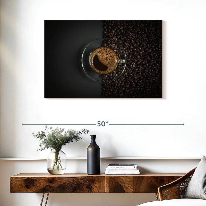Yarlin Simple Coffee, 24" H x 36" W
