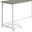Bureau d'ordinateur à angle biseauté