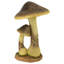 Statue mystique champignon brun clair forêt