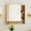 Armoire à miroir en MDF peu encombrante de conception moderne convenant à la salle de bain