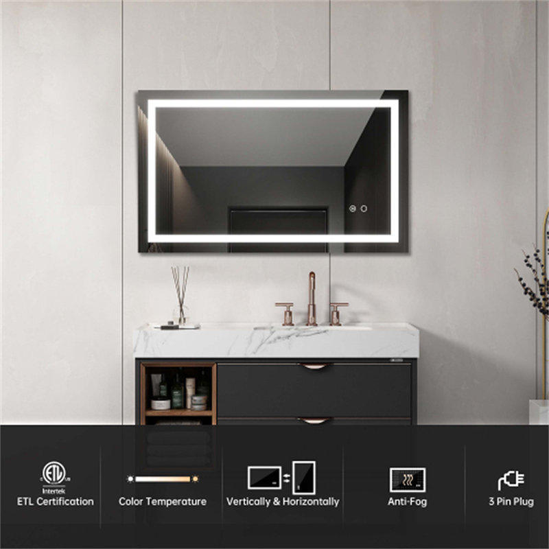 Ahmarria Lighted Mirror, 32" x 24"