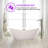 71" x 33" Freestanding Soaking Acrylic Bathtub-73719599