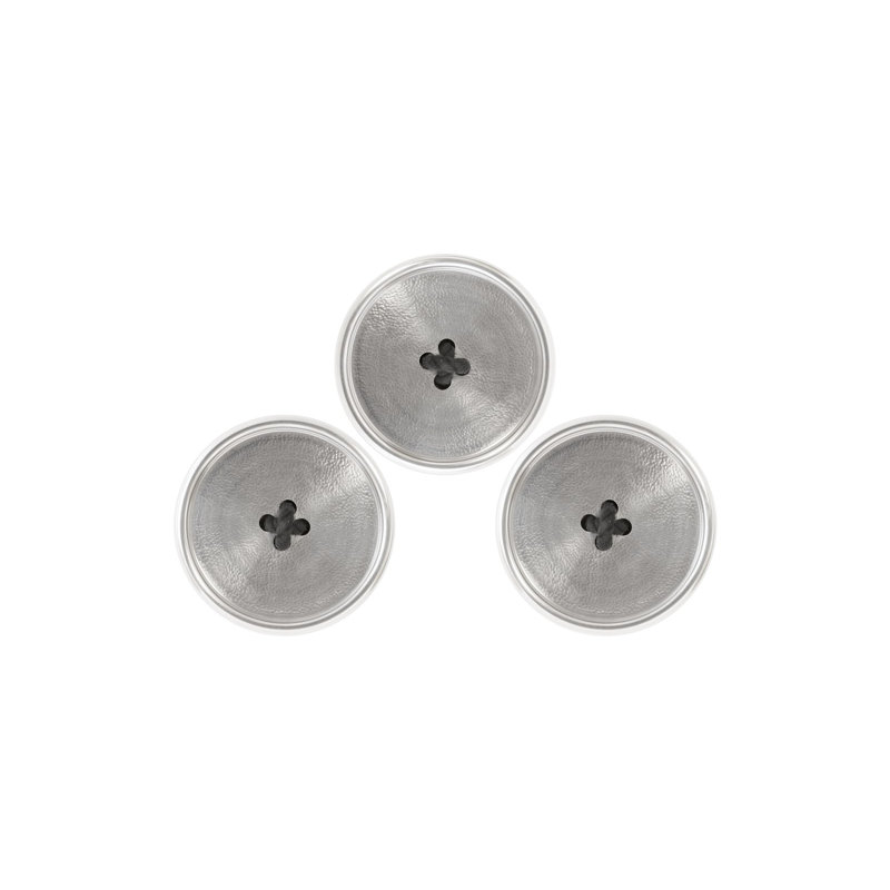 Button Wall Décor, Silver
