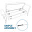 Banc de rangement en similicuir Ahanu-563870269