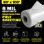 Boen Clear Plastic Sheeting 20 ft. x 100 ft., 6 Mil Heavy-Duty Waterproof Poly Film for Dust Containment, Crawl Spaces & Construction Use-1109956726