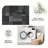 1PC Geometric Charcoal Patchwork area rugs for Living Room, Soft and Comfortable, Suitable for all seasons, easy-to-maintain, machine washable Indoor floor mat, Under Table Farmhouse suitable for dining room, bedroom, kitchen, entryway, home office,-1607699217