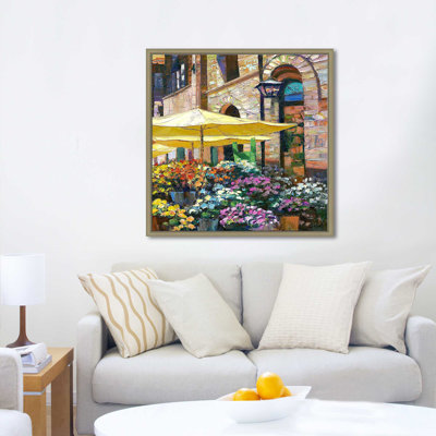 " Siena Flower Market II " by Howard Behrens