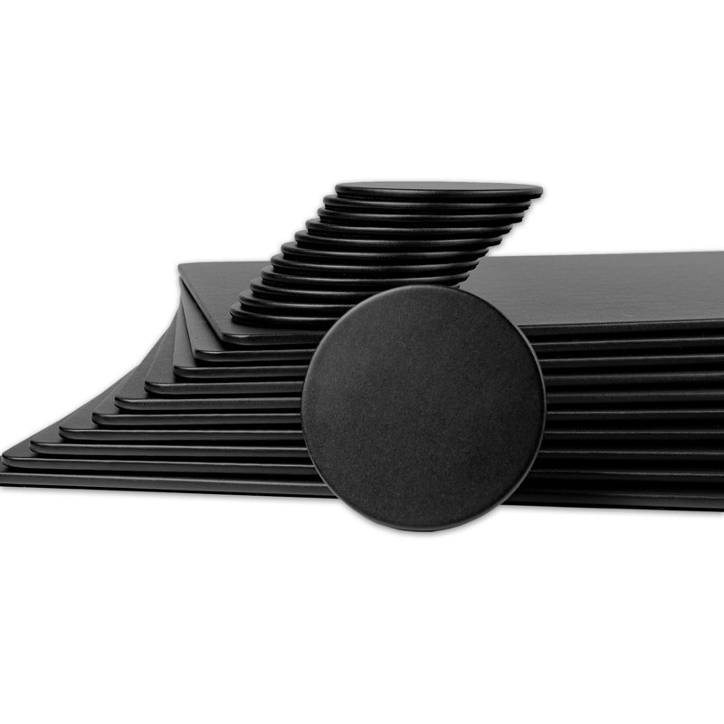 Hingham Vinyl Desk Organizer Set, Black