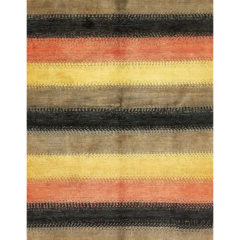Abstract Indoor Rug, Rectangle 7' x 9'