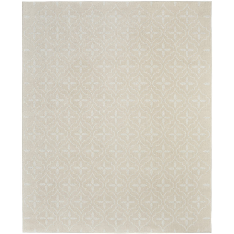 Nourison Essentials Ivory/Beige Indoor/Outdoor Area Rug