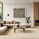 Ebern Designs Rhodes Ivory Gold Modern Indoor Rug