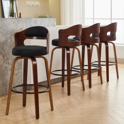 Swivel Upholstered Counter & Bar Stools