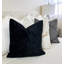 Housse de coussin en chenille unie-108655454-108655451