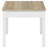 Quintara Distressed Pine And White 3-Piece Coffee Table Set