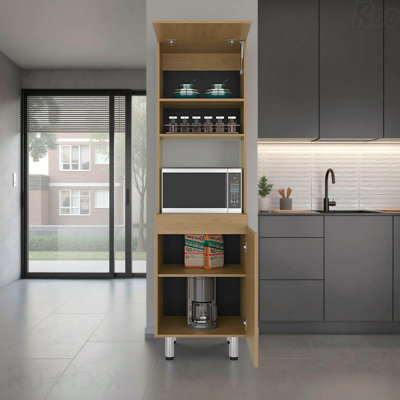 Grande armoire de cuisine autoportante Austin