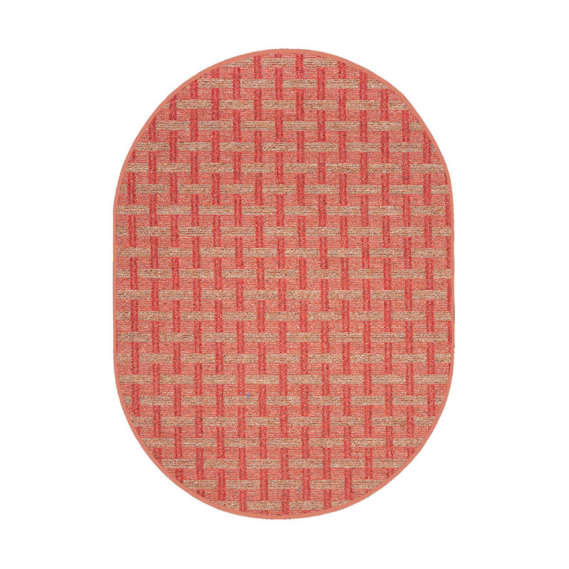 Tapis d'intérieur / extérieur Dareus, Ovale 5 pi x7 pi