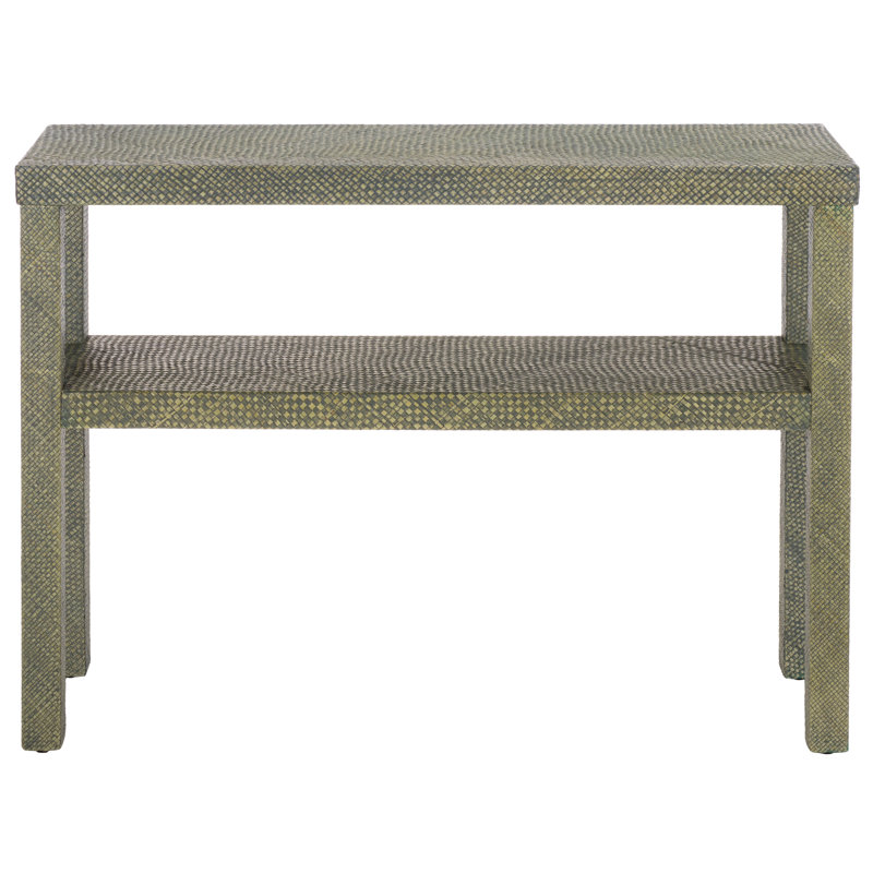 Apis Console Table, Turquoise