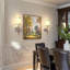 Applique murale 18,4 pouces avec abat-jour empire