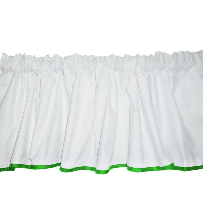 Cantonnière 72 "Vilray Forever Mine, Blanc/vert