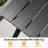  Georgean 8 - Person 94.5'' L  Aluminum Patio Dining Set with Stackable Chairs and Umbrella Hole-401593693