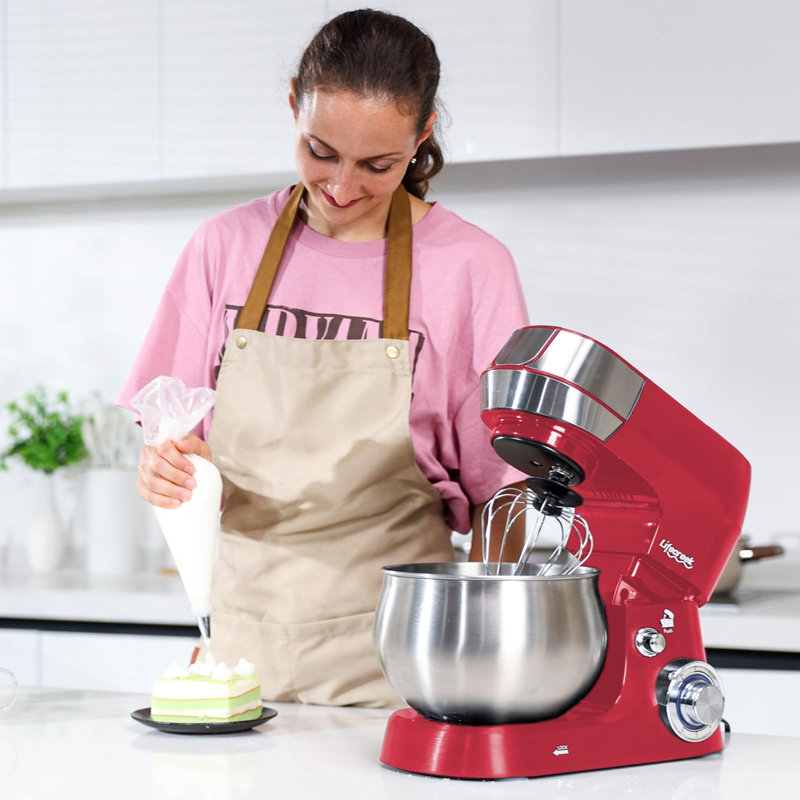 5.3 Quart Stand Mixer, Red