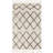 Alimat Geometric Handmade Flatweave Wool Cream/Dark Brown Area Rug-22618728
