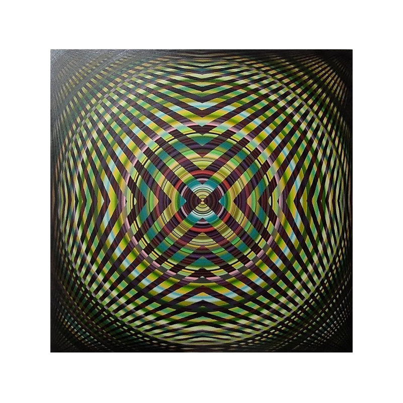 Peinture circulaire à l'illusion circulaire par Ghanshyam Gupta