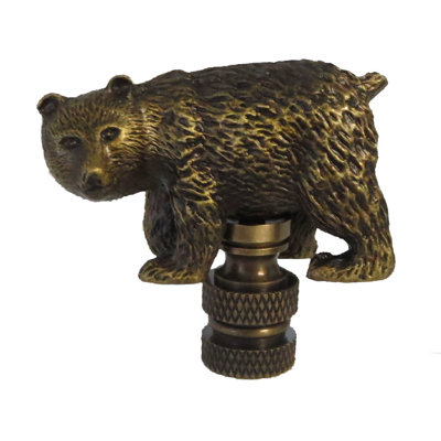 Faîteau de lampe ours