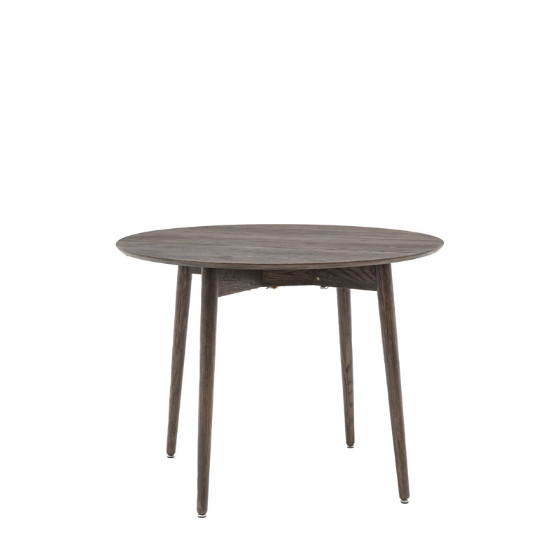 Hatfield Folding Dining Table , Smoked