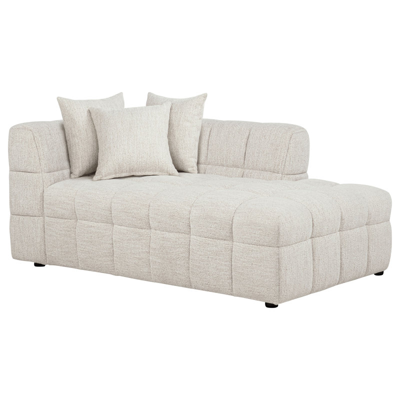 Canapé modulaire rembourré 3 pièces Cassano, H 30 po x l 140,5 po x P 68,5 po