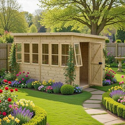 Sun Pent Potting Shed