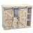 Solid Wood Accent Cabinet