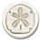 Stoneware Round 1 Piece Car Coaster