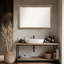 Miroir de salle de bain mural Driftwood-118340625