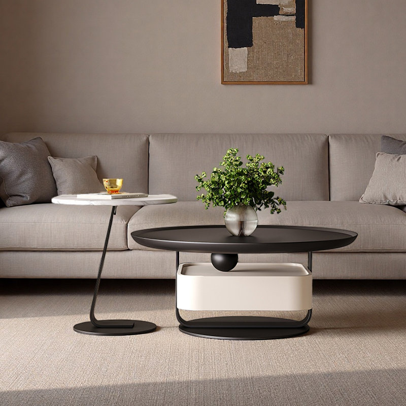 Ensemble de tables basses Creative, H 14,2 po x L 35,4 po x l 35,4 po