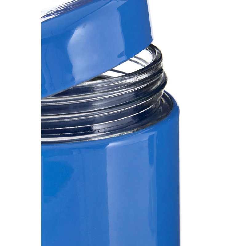 Metal Jar, Blue