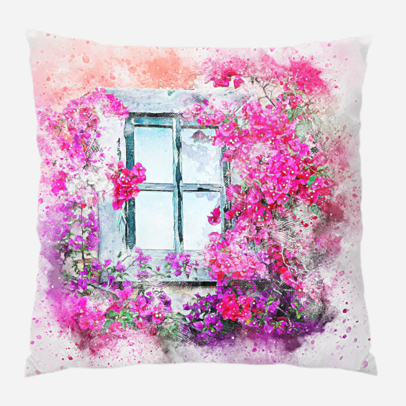  Coussin Window, Microsuède, Intérieur
