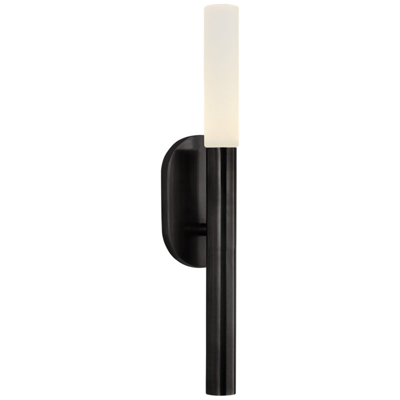 Kelly Wearstler Rousseau Small Bath Sconce, Bronze