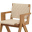 Mesa Outdoor Dining Chair Cream