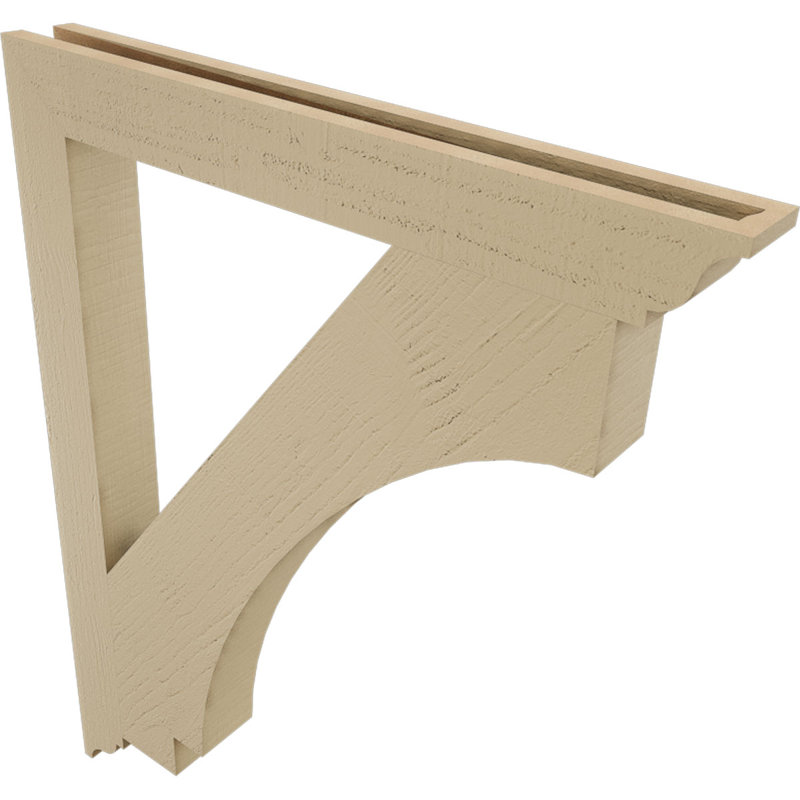 Support en bois de cèdre impérial traditionnel Imperial, H 40 po x l 3,5 po x P 32 po
