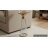 Modern Decorative Round Drink Table with Glass Base and Top with Gold Metal accent-173241787