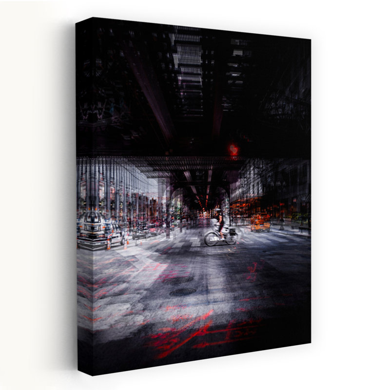 Art contemporain sur les rues de Chicago, architecture contemporaine, H 24 po x l 16 po