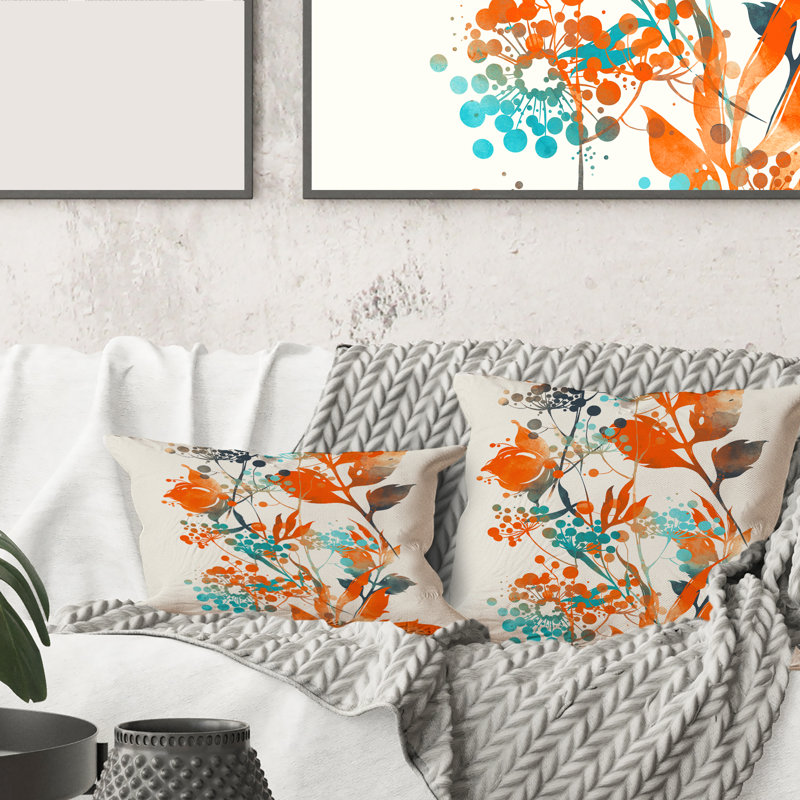 Housse et insert de coussin Wildflowers III, 16" x 16"